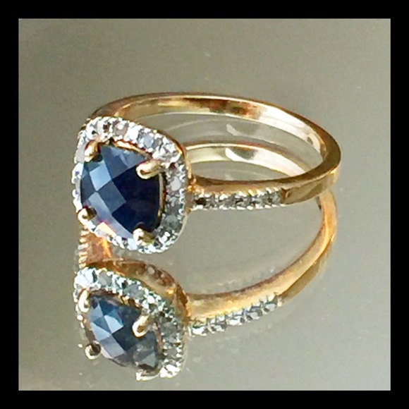 Jewelry - ⬇️ Sterling sapphire ring